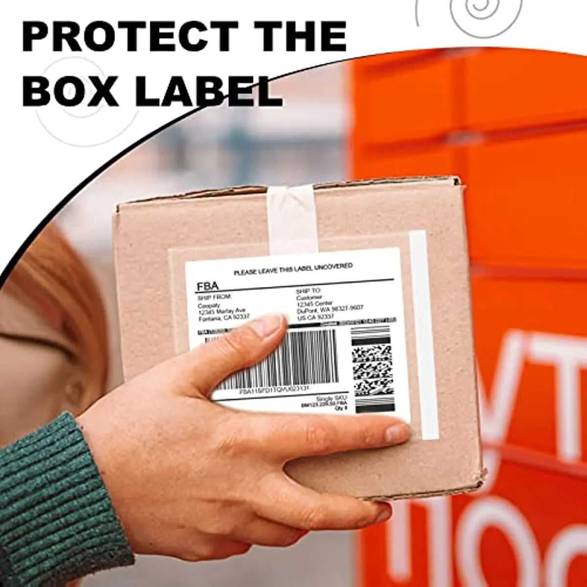 30PCS Packing List Pouches - Clear Self-Adhesive Top Loading Packing Slip Envelopes, OPP Packing List Bags