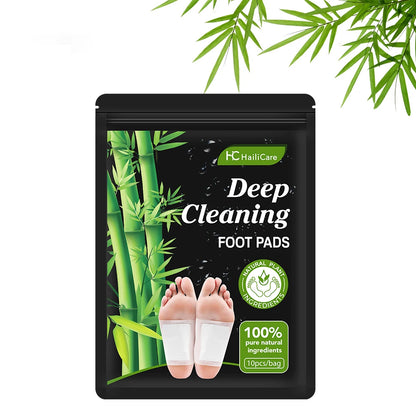 10PCS Herbal Detox Foot Patches – Stress Relief & Deep Sleep Aid | Natural Foot Care & Body Cleanse