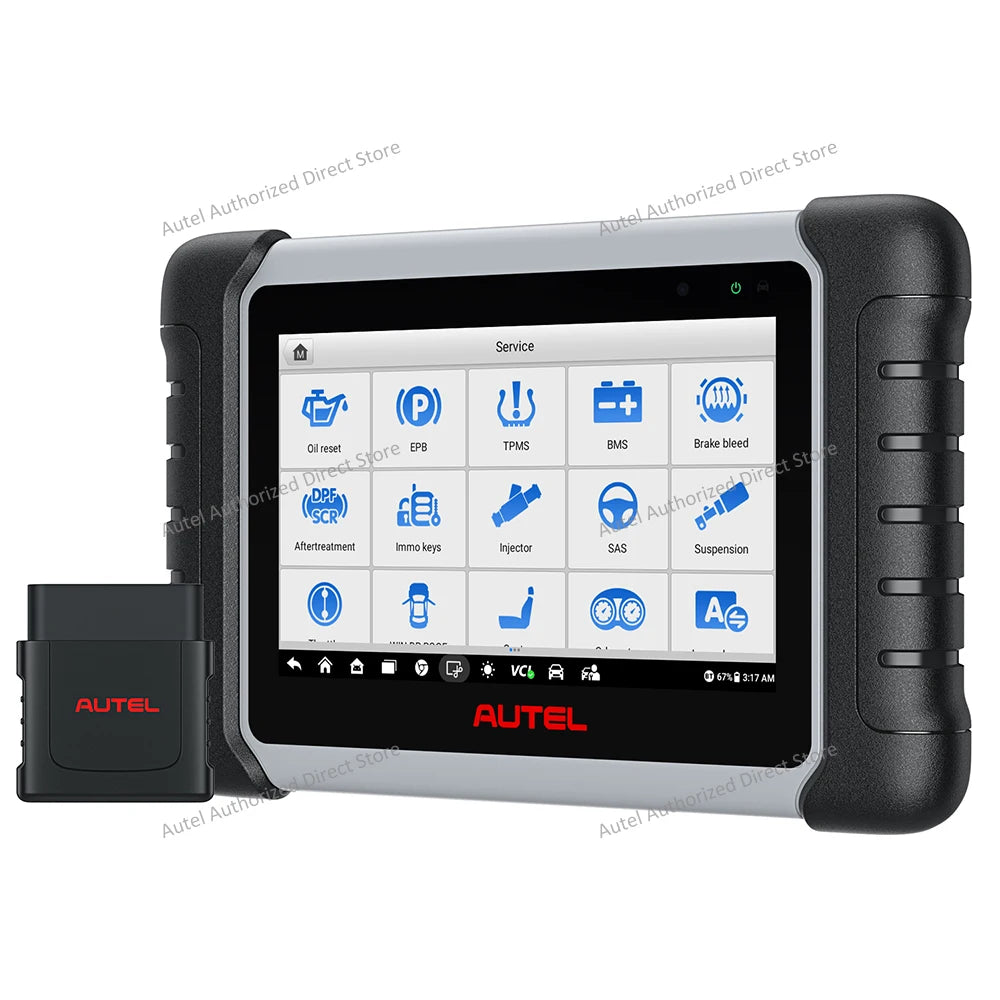 Autel MaxiCOM MK808BT PRO OBD2 Scanner – Bluetooth Car Diagnostic Code Reader, PK MK808KBT/MK808S