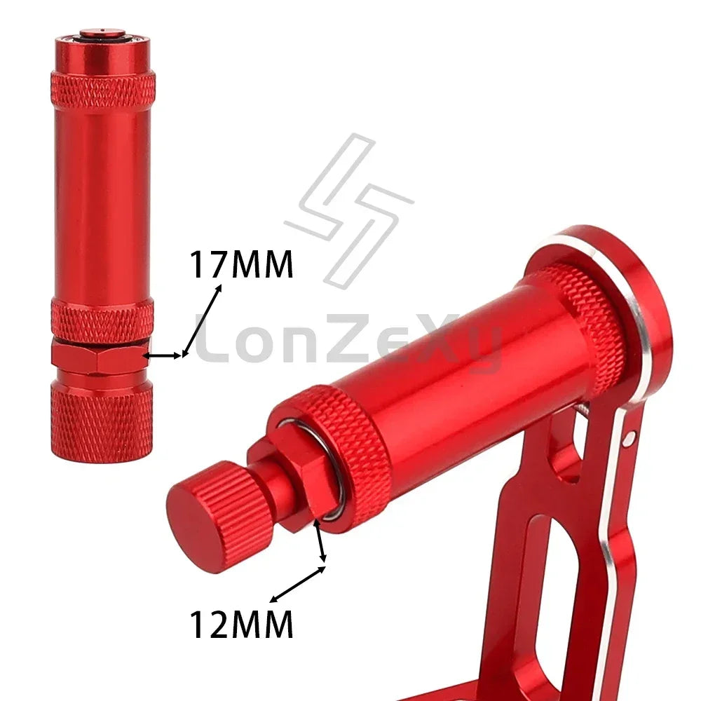 Metal Alloy Hex Wheel Tire Balancer Tool – 12mm & 17mm for 1/10, 1/8, 1/7 RC Car Tires, Dynamic Balance Support Base Upgrade