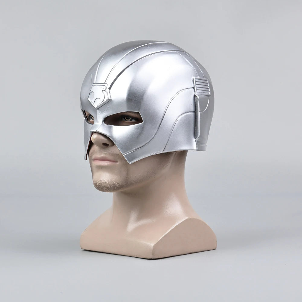 Suicide Squad Peacemaker Helmet Mask – PVC Cosplay Superhero Costume for Men, Halloween & Party Prop