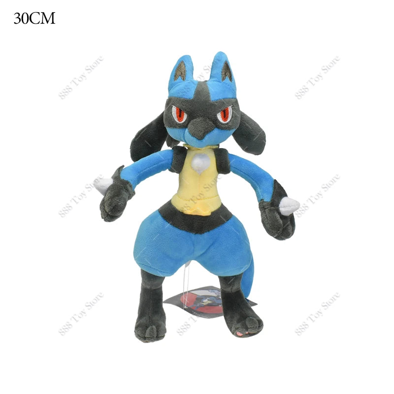 Hot Sale Pokémon Plush Toys – Mega Rayquaza, Gyarados, Dragonair, Mimikyu, Lucario, Horsea, Charizard Soft Stuffed Peluche for Kids Xmas Gift