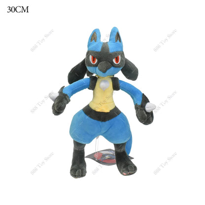 Hot Sale Pokémon Plush Toys – Mega Rayquaza, Gyarados, Dragonair, Mimikyu, Lucario, Horsea, Charizard Soft Stuffed Peluche for Kids Xmas Gift
