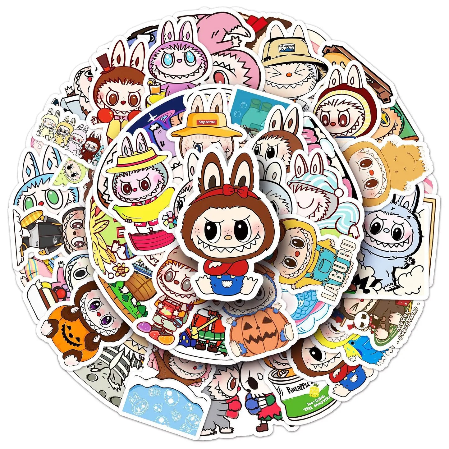 Doll Birthday Party Supplies – Disposable Tableware, Balloons, Banner & Stickers