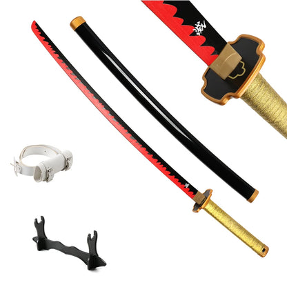 Japanese Anime Demon Slayer Samurai Katana Sword 104cm – Muichirou & Tanjirou Christmas Gift