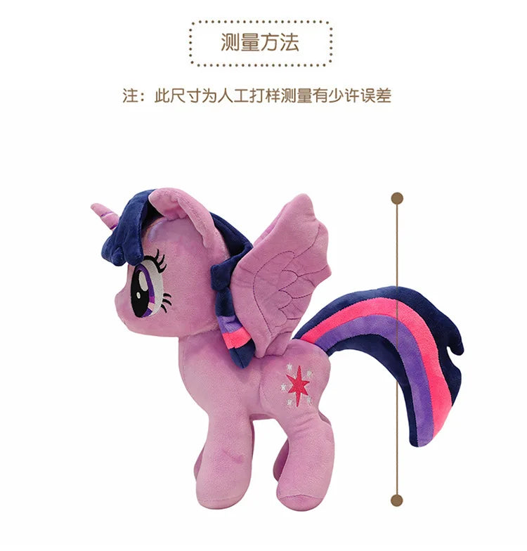 My Little Pony Rainbow Dash & Applejack 28cm Plush Toy – Soft Stuffed Animal Gift