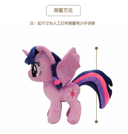 My Little Pony Rainbow Dash & Applejack 28cm Plush Toy – Soft Stuffed Animal Gift
