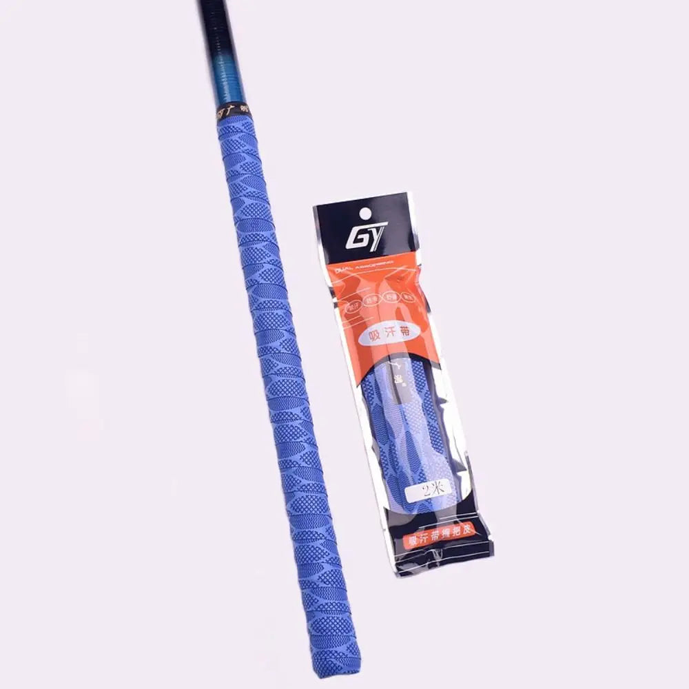 2M Anti-Slip Sports Overgrip Tape — Sweat-Absorbing Grip for Tennis, Badminton Rackets, and Fishing Rods