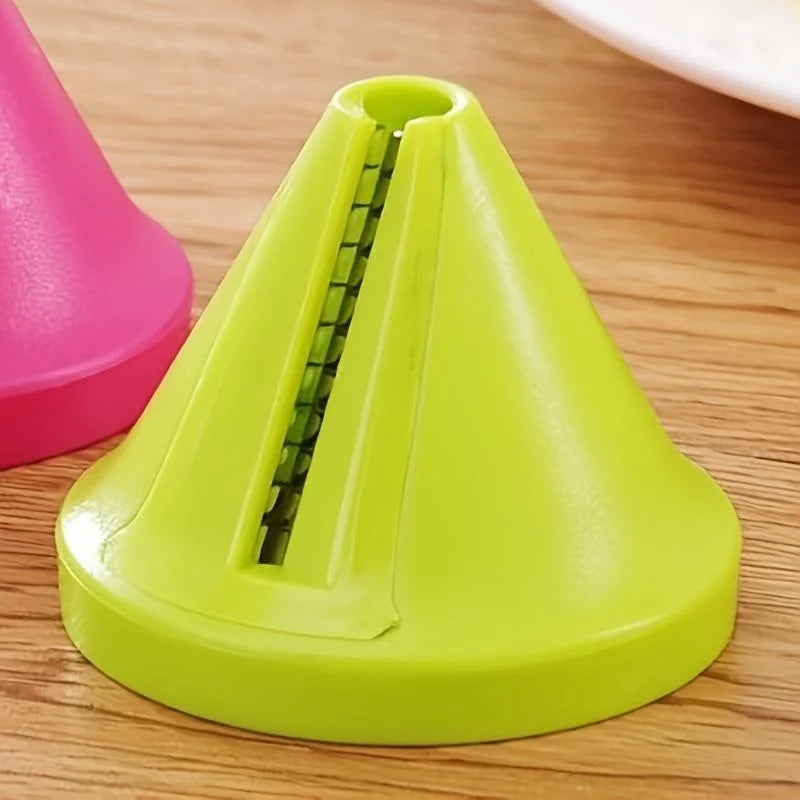 Rotating Kitchen Vegetable Shredder - Manual Spiral Slicer Peeler Grater for Fruits Potatoes & Kitchen Prep