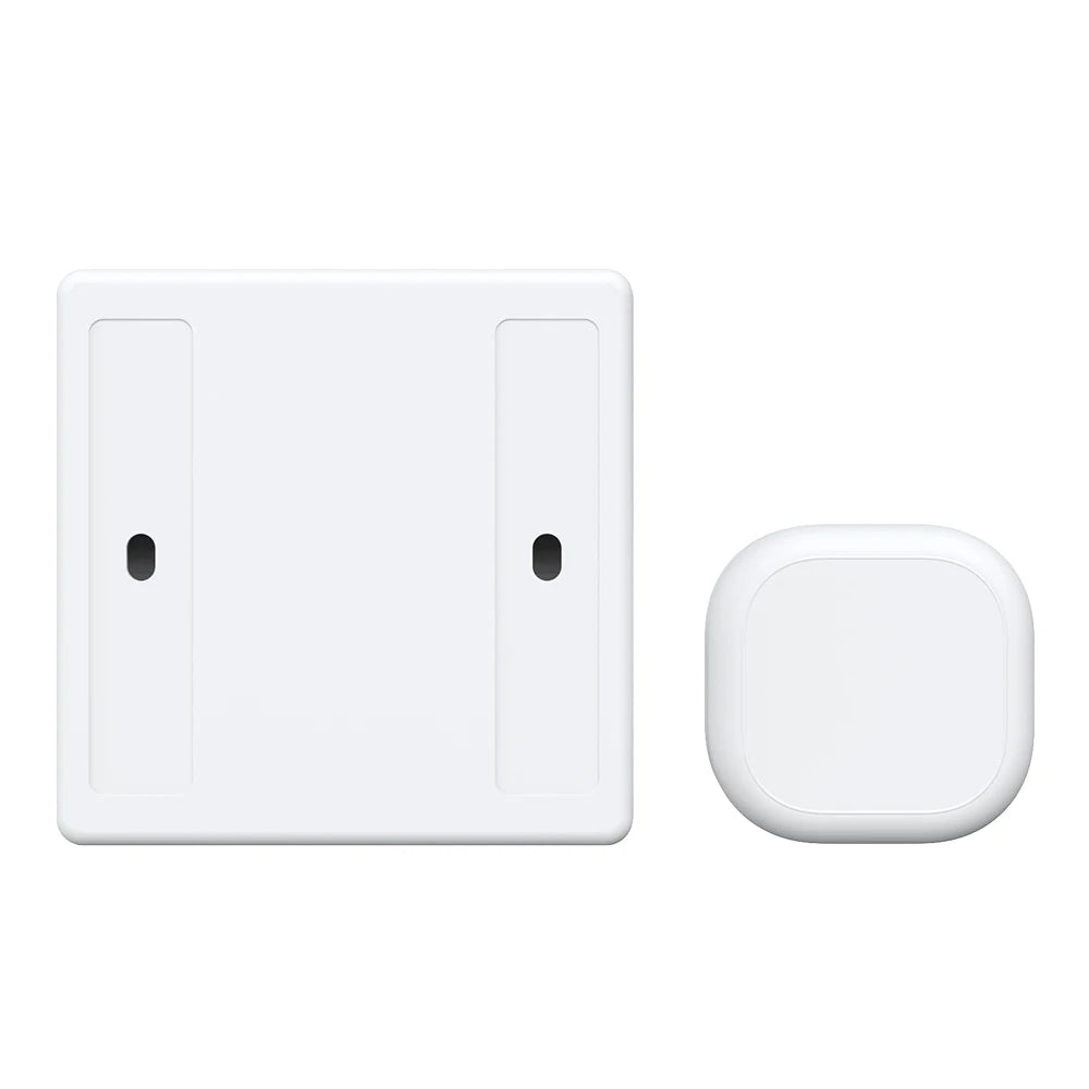 RF433 Frameless Large Panel Self-Powered Wireless Switch – Battery-Free Waterproof Outdoor Kinetic Light Control