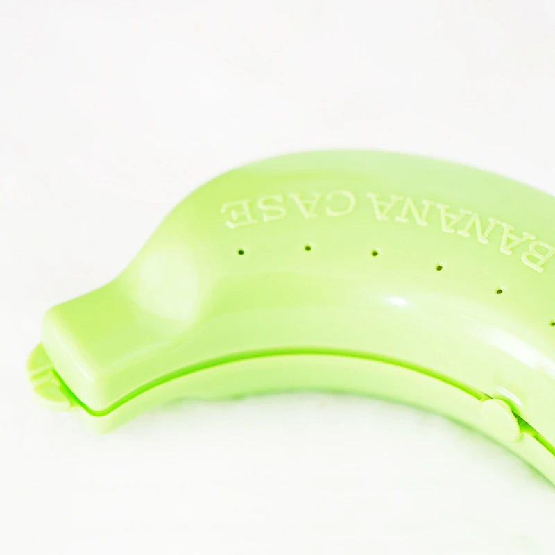Cute Banana Storage Box for Outdoor Travel - Keep Your Bananas Fresh on the Go!