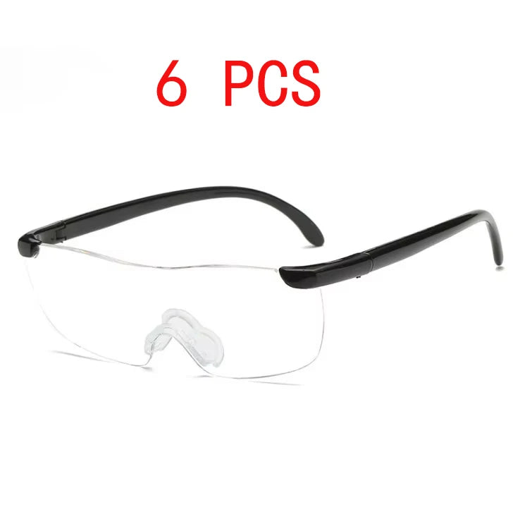 300% Magnifying Reading Glasses – Portable Anti-Blue Light Magnifier with Case for Close Work