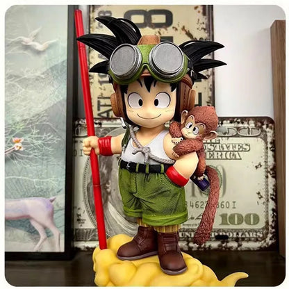 Dragon Ball Son Goku Kamehameha Light Lamp - Magnetic Anime Figure, Kakarot Collectible Ornament & Gift