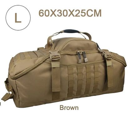 LQARMY 60L/80L Tactical Camping Backpack - Molle Hiking, Travel & Climbing Rucksack for Men