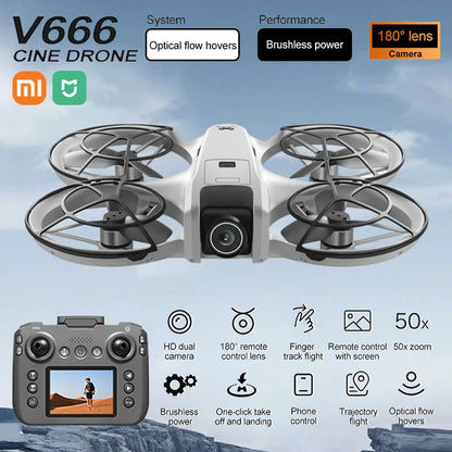 Xiaomi Mijia MINI V666 Drone — 4K 5G WiFi RC Quadcopter with Obstacle Avoidance, Brushless Motor & Altitude Hold