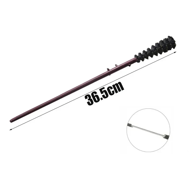 Anime Cosplay Magic Wand - Metal Core Fantasy Toy Prop & Wizard Decoration Accessory