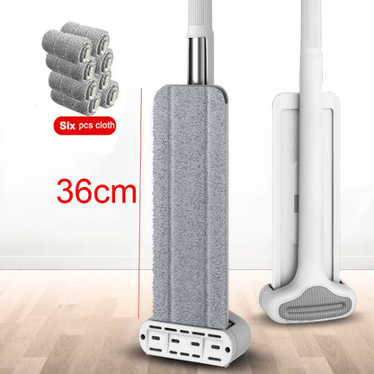 Mmagic 360° Rotation Spin Mop | Flat Mop Cleaner with Bucket for Easy Floor & Home Cleaning | Wash & Dry Mop System