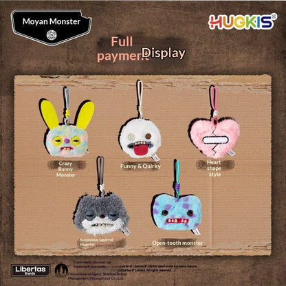 Hugkis Fuggler Plush Monster Toy - Funny Ugly Rabbit Stuffed Doll Pendant Gift