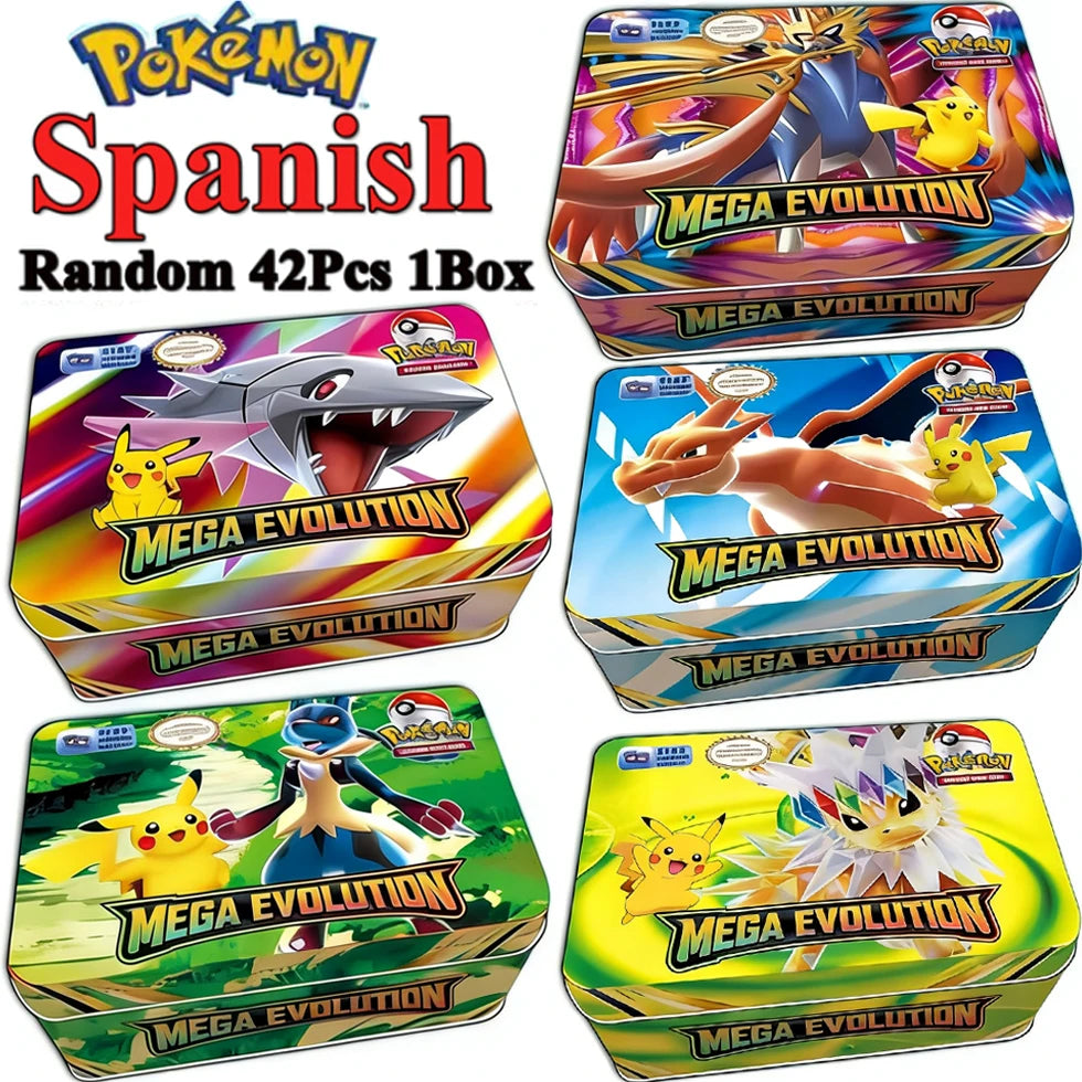 Pokémon Mega Evolution 42-Piece Card Set - Lost Origin Battle Cards, Anime Trading Card Box & Kids’ Collectible Game Toys