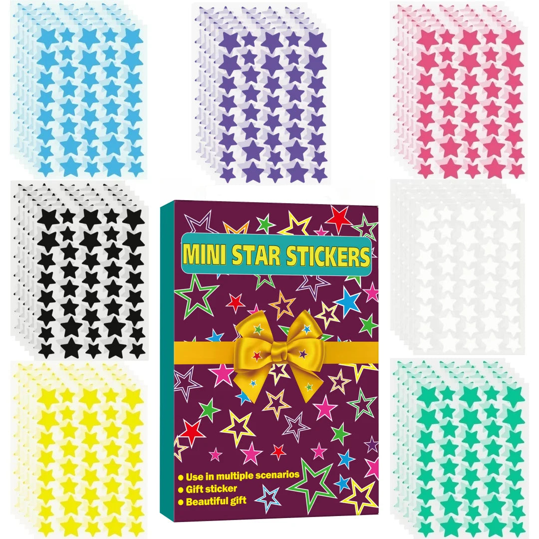 Colorful Acne Patches - Waterproof Breathable Hydrocolloid Blemish Covers for Face