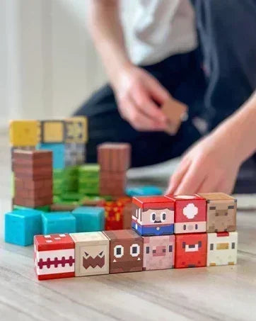 Magnetic Building Blocks Cube Set – STEM DIY Toy for Kids 3+, Boys & Girls, Sensory Model Gift