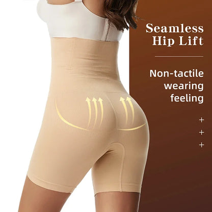 Women’s Seamless High-Waist Shapewear – Butt Lifter Tummy Control Slimming Panty Briefs