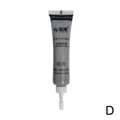 20ML Multicolor Wooden Furniture Scratch Repair Cream — Damage Repair Filler Paint for Refinishing, 1PC