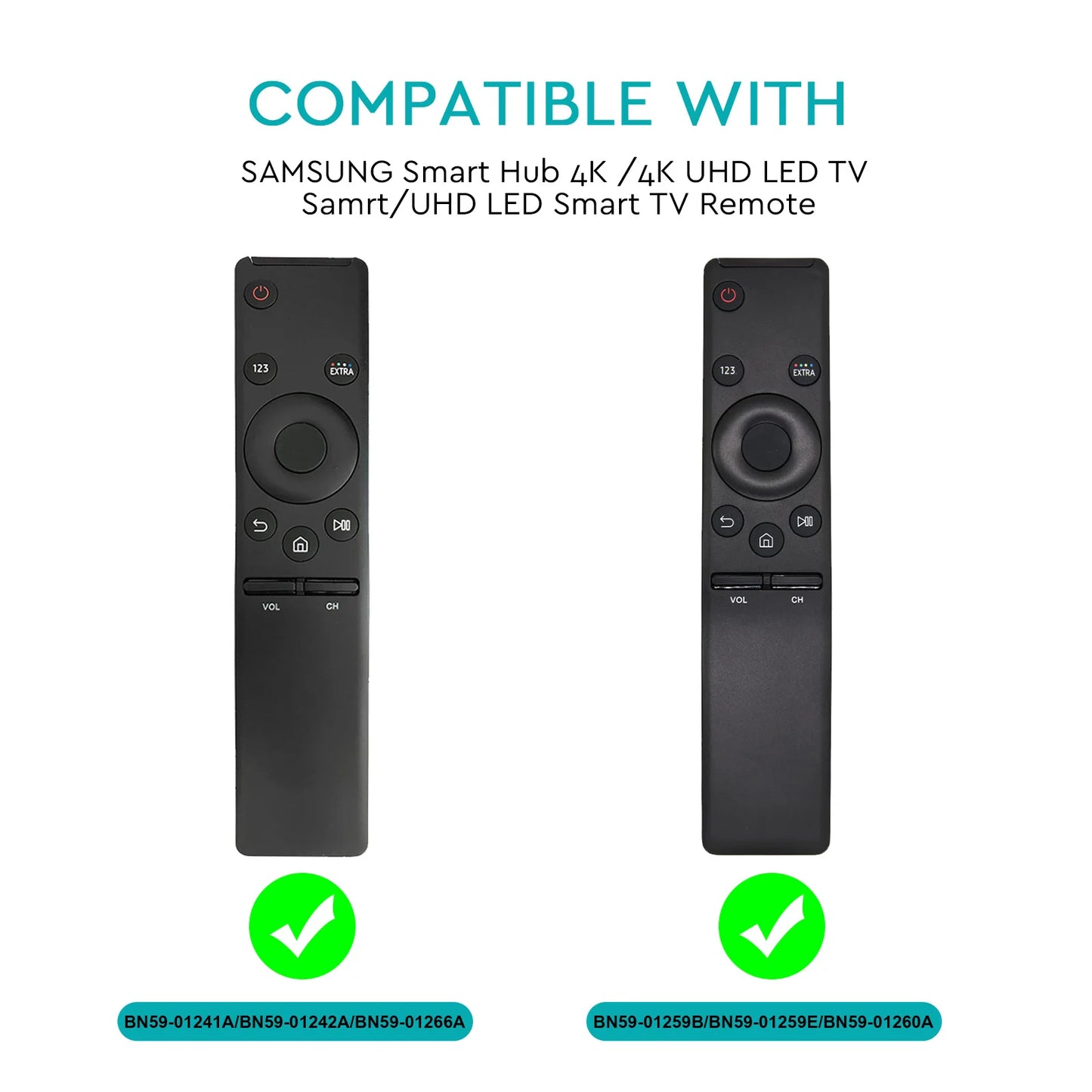 Silicone Remote Protective Case for Samsung Smart TV: Compatible with BN59-01312A, BN59-01312H, BN59-01241A, BN59-01242A Remote Control Cover