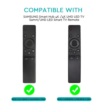 Silicone Remote Protective Case for Samsung Smart TV: Compatible with BN59-01312A, BN59-01312H, BN59-01241A, BN59-01242A Remote Control Cover