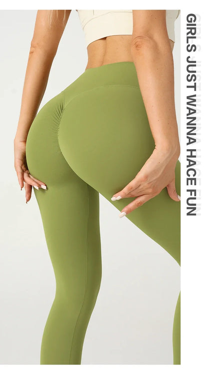 High Waist Women’s Yoga Leggings – Breathable Fitness Pants for Running, Cycling, Summer Gym & Workout