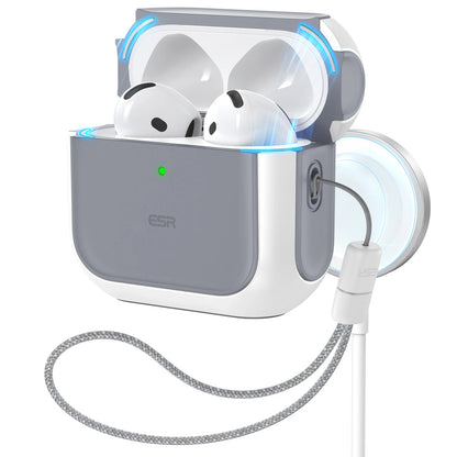ESR MagSafe Case for AirPods 4th Gen (2024) – Drop Protection Cover with HaloLock for AirPods Pro 1st/2nd Gen (2023/2022)