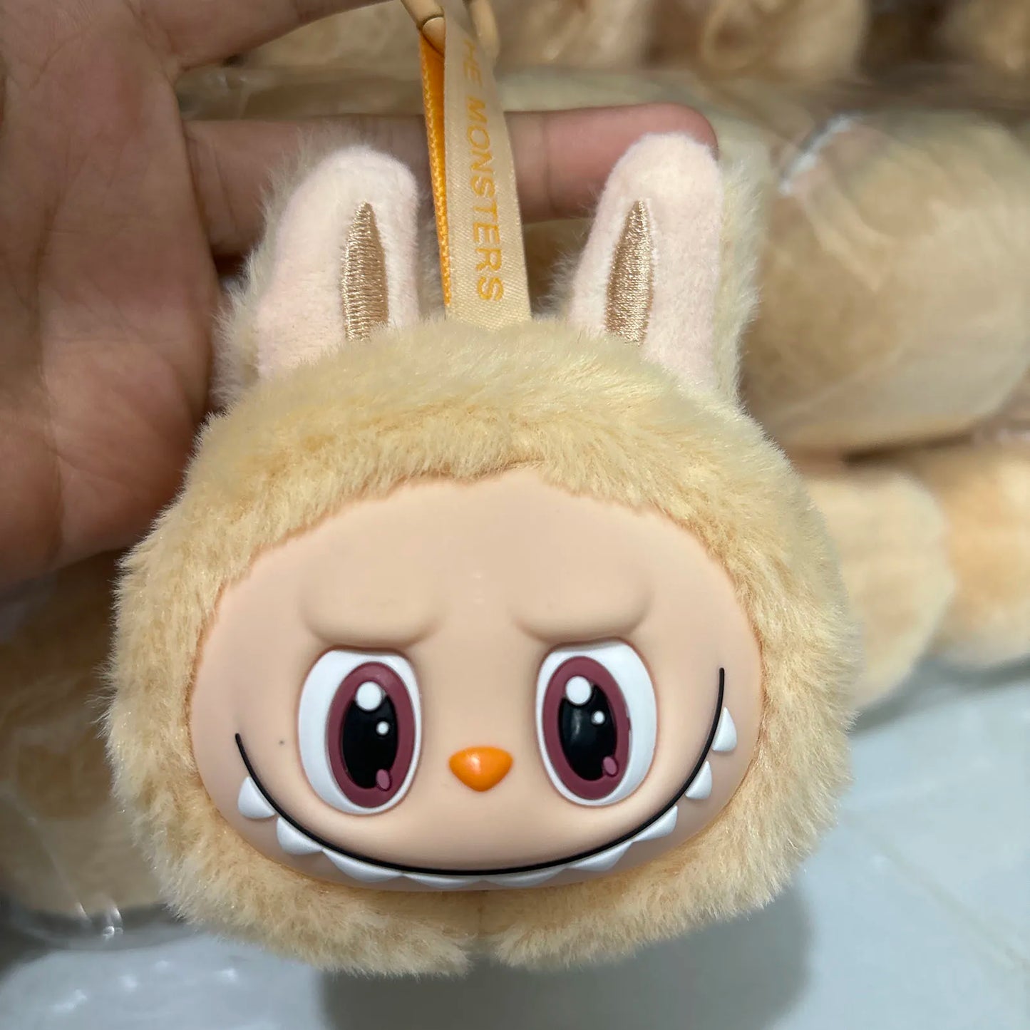 Labubu 2nd Gen Multi-Color Cute Doll Head Plush Toy — Backpack Pendant Keychain Anime Gift Box