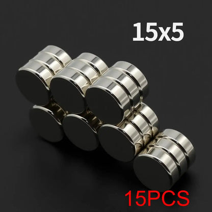 N35 Neodymium Magnets - Super Strong Round Permanent Fridge Magnets for DIY Projects & Crafts