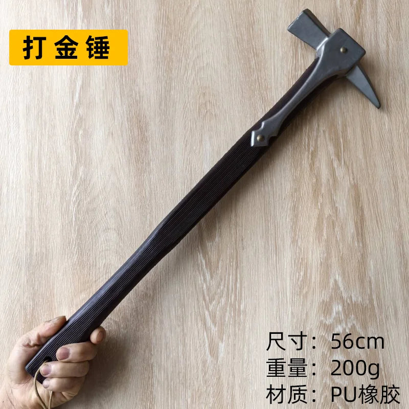 WOW Minotaur Hammer Prop - PU Orc Warrior Model Toy for Cosplay, Outdoor Games & Collectors