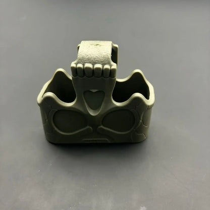 5.56 Skull Rubber Magazine Assist Loop – Tactical Pull Pouch for M4, AK, AR15 Hunting & Airsoft Accessory