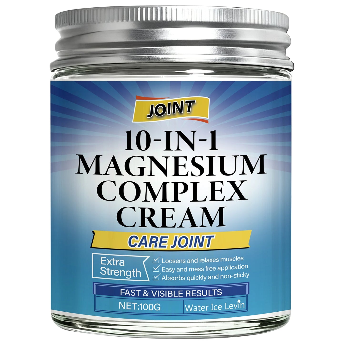 Winter 10-in-1 Magnesium Joint Cream for Muscle & Joint Comfort, Extra Strength Soothing Care