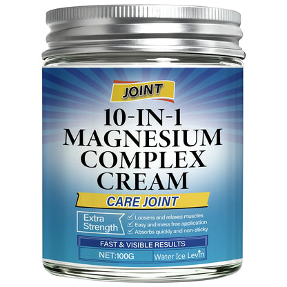 Winter 10-in-1 Magnesium Joint Cream for Muscle & Joint Comfort, Extra Strength Soothing Care