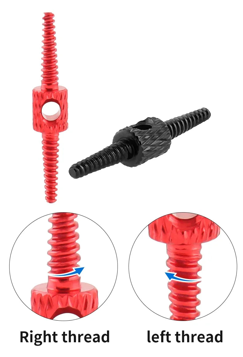 1–20pcs Bike Internal Cable Routing Tool – Red Adapter for 4–5.5mm Brake, Shift Cable & Hydraulic Hose Repair