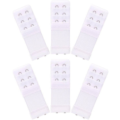 6PCS Women’s Bra Extender Strap Set – Adjustable Hook Extension for Bras, Underwear & Intimates Accessories