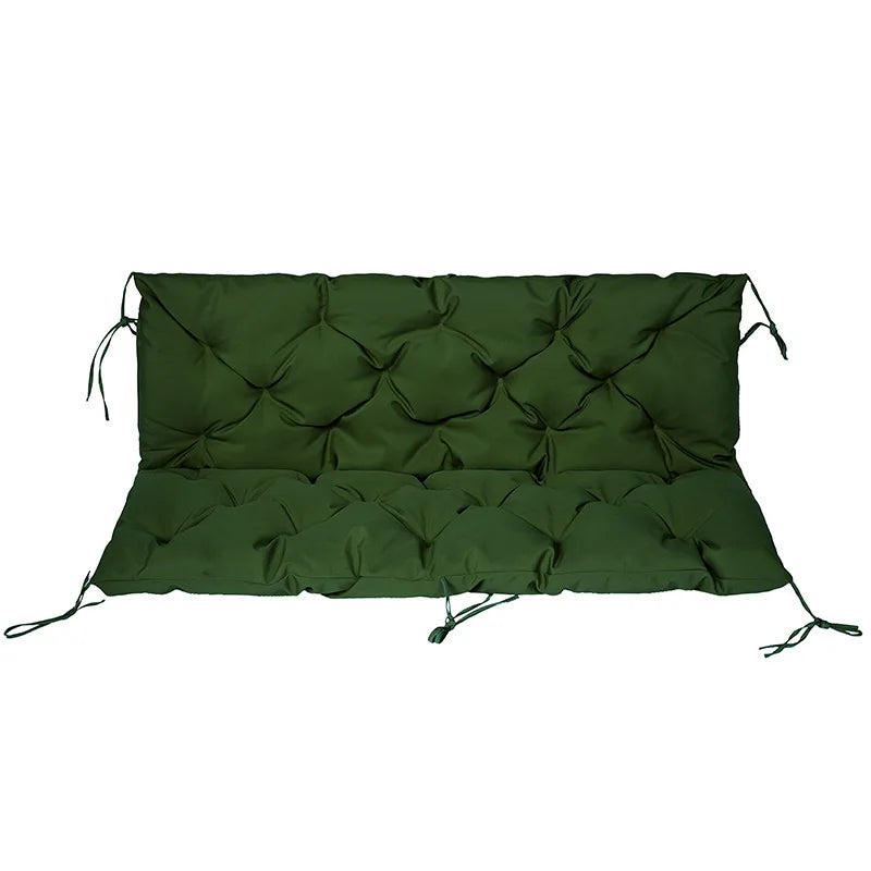 Custom Outdoor Porch Swing Replacement Cushion – Waterproof 2–3 Seater Bench Pad for Garden & Patio Sofa Recliner Seat Comfort