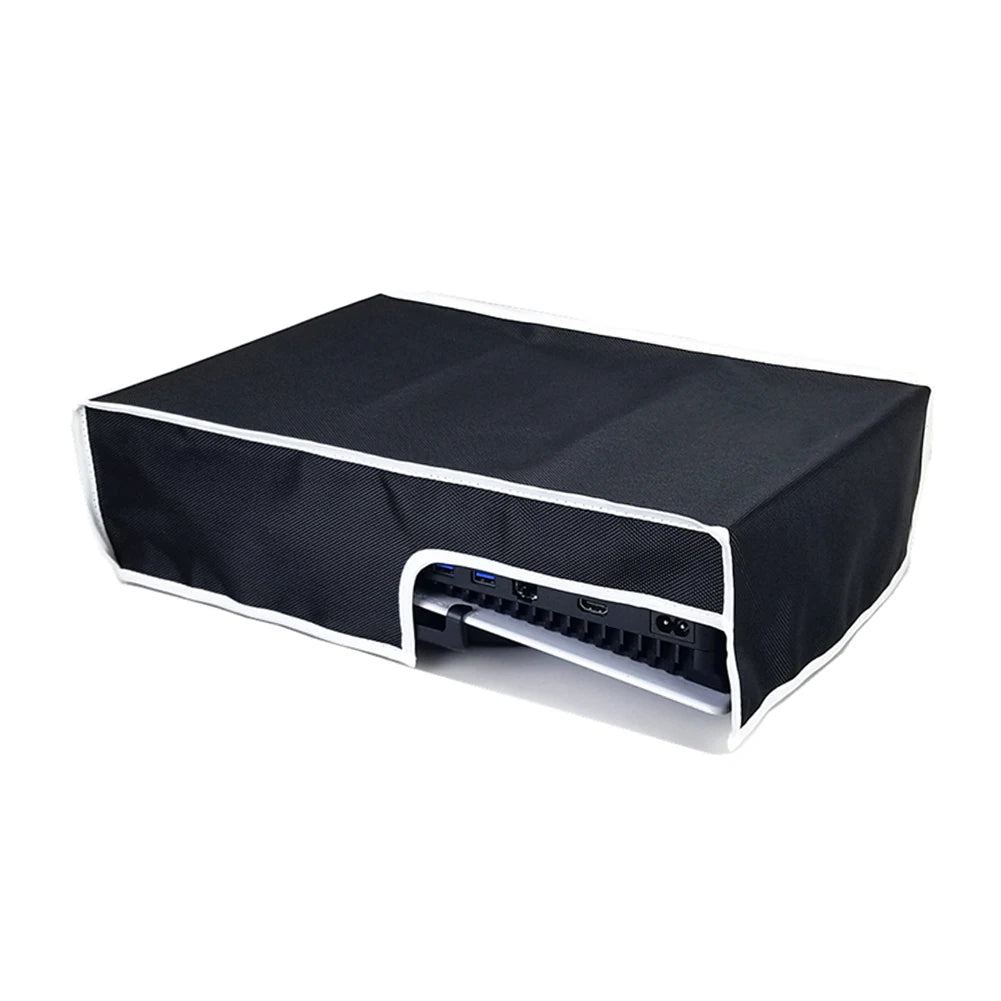 Vertical/Horizontal Dust Cover for PS5 Slim Console – Anti-Scratch Waterproof Protective Sleeve, Removable 1680D Oxford