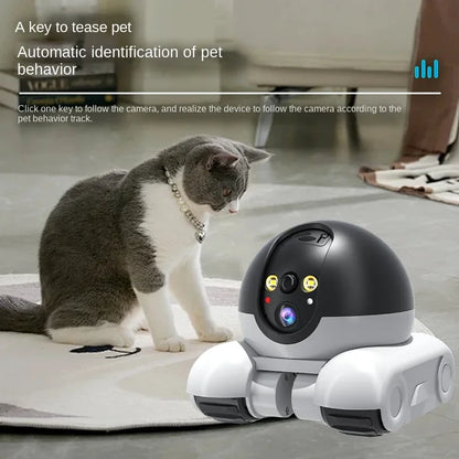 1080P HD WiFi PTZ IP Camera – Smart Home Security Robot with Auto Tracking for Baby & Pet Monitoring
