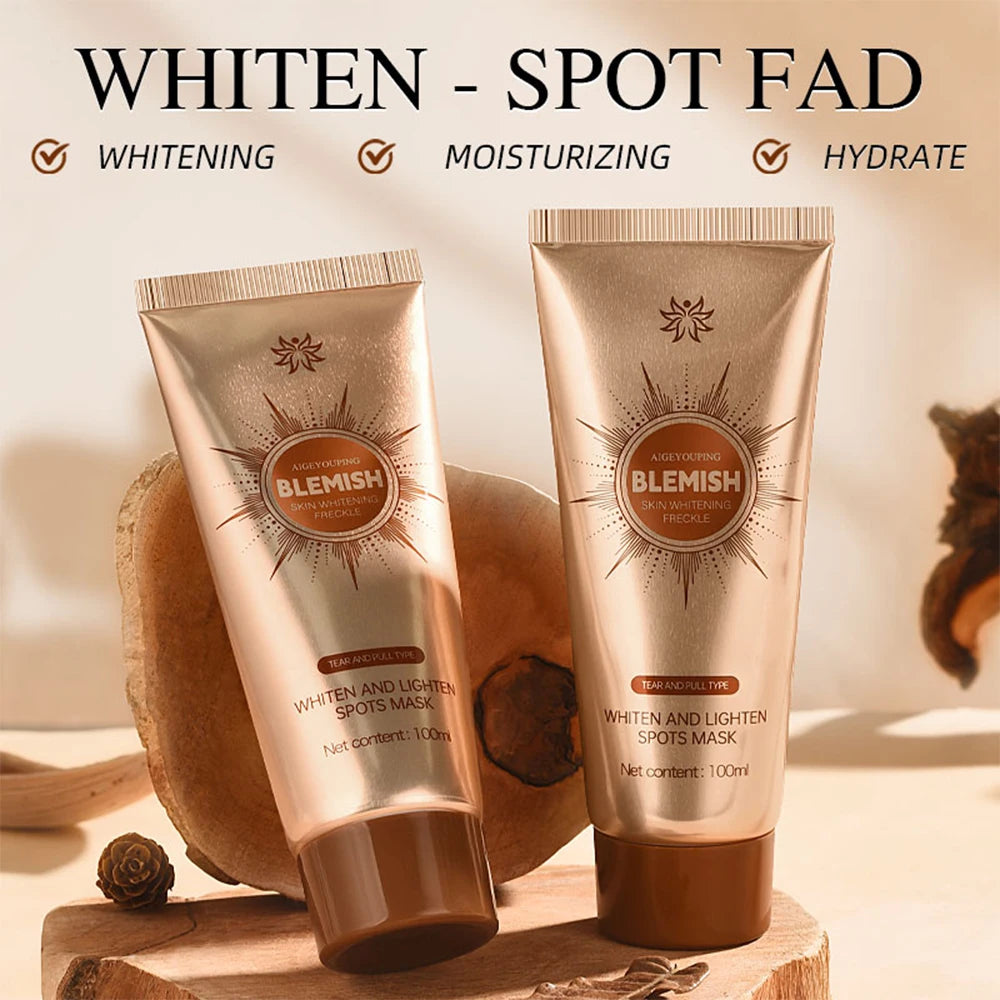 Whitening & Spot-Lightening Peel-Off Facial Mask – Anti-Blemish, Freckle Correcting, Pore-Cleansing & Brightening Moisturizing Mask