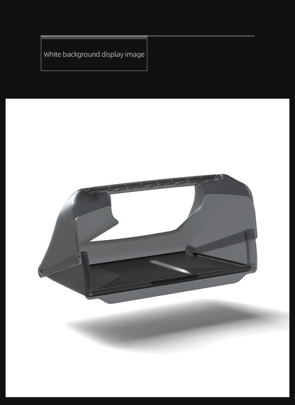 Hidden Storage Box Organizer – Under Screen Tray for Tesla Model Y 2024 & Model 3 2021-2022