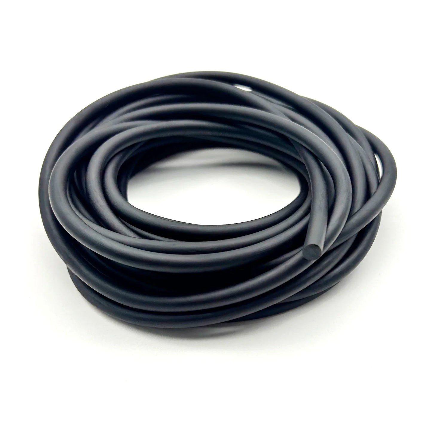 6mm Solid Black Natural Latex Strip - Heat-Resistant, Aging-Resistant & Shock-Absorbing Sealing Strip