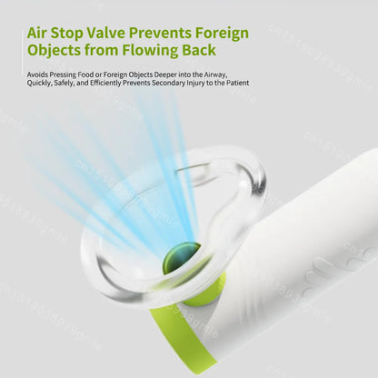 First Aid Anti-Choking Rescue Device – Automatic Airway Assist with 3 Mask Sizes for Adults & Kids, Emergency Kit