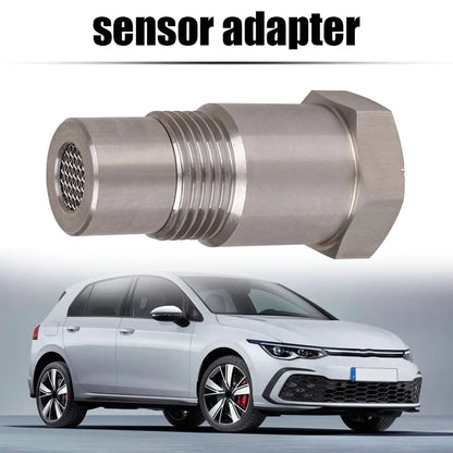 Car CEL Fix Check Engine Light Eliminator - O2 Sensor Protective Shell Plug Adapter with Mini Catalyst M18 x 1.5 (1-5PCS)