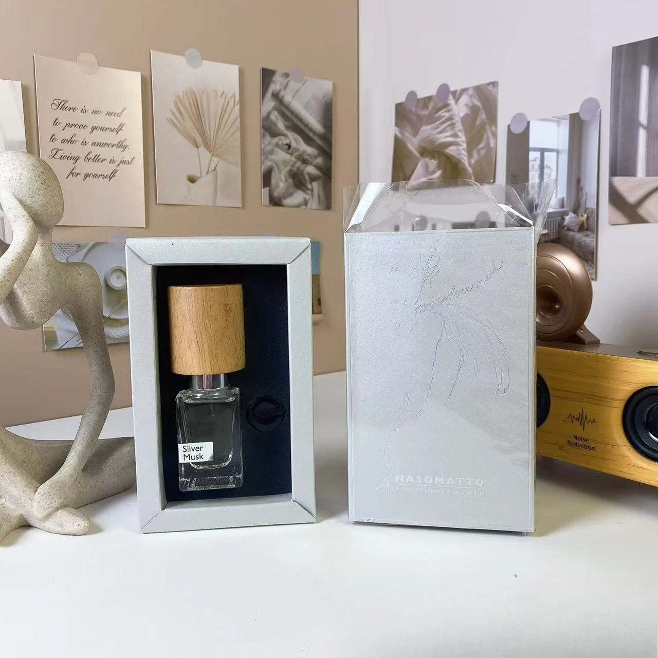 30ML Tobacco Black Perfume – Unisex Woody EDP, Long-Lasting Luxury Fragrance with Gift Box