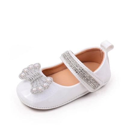 Baby Princess First Walking Shoes - Anti-Slip Learning Walker Shoes for Ages 0-1