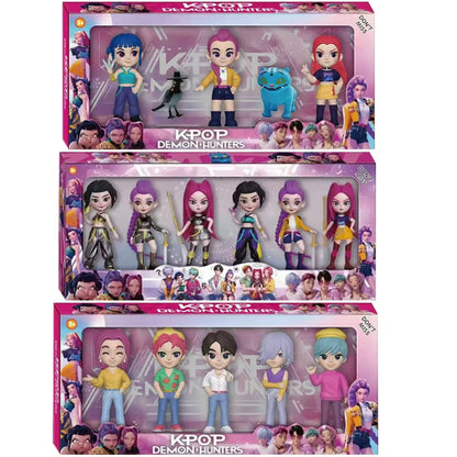 2026 NEW Kpop Devil Hunter Rumi, Zoe & Mira PVC Anime Figures – Desktop Collectible Trinkets & Children’s Gift